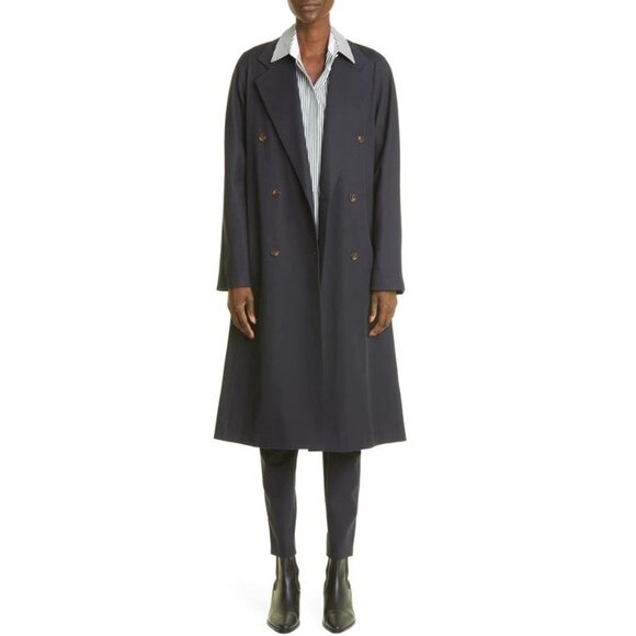 LAFAYETTE 148 NEW YORK Women's Jasper Stretch Cotton Twill Coat size M - Picture 10 of 10